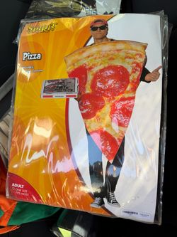 Spirit Pizza Slice Halloween Costume Adult