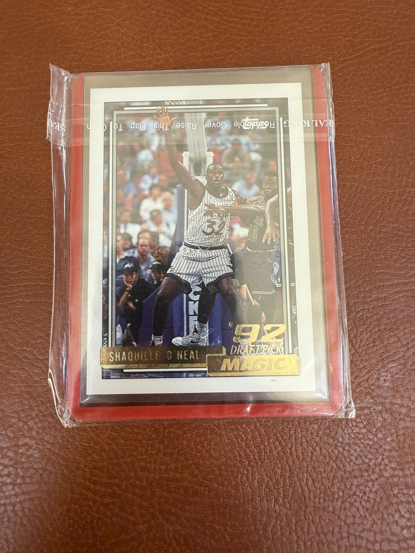 1992-93 Topps Shaquille O'Neal Gold Rookie RC #362 Magic