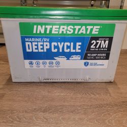 Interstate Marine Deep Cycle Battery
