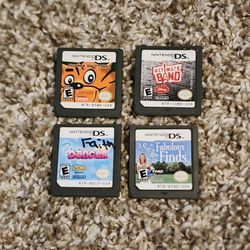 Nintendo DS Lot Of 4 Games