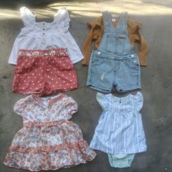 Baby & Toddler Girl Clothes Bundle (6M–3T) — Like New!