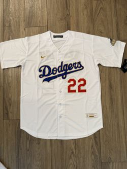 Men’s LA Dodgers Kershaw WS Championship Jersey, S To 3Xl