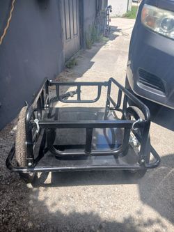 Bicycle cargo trailer