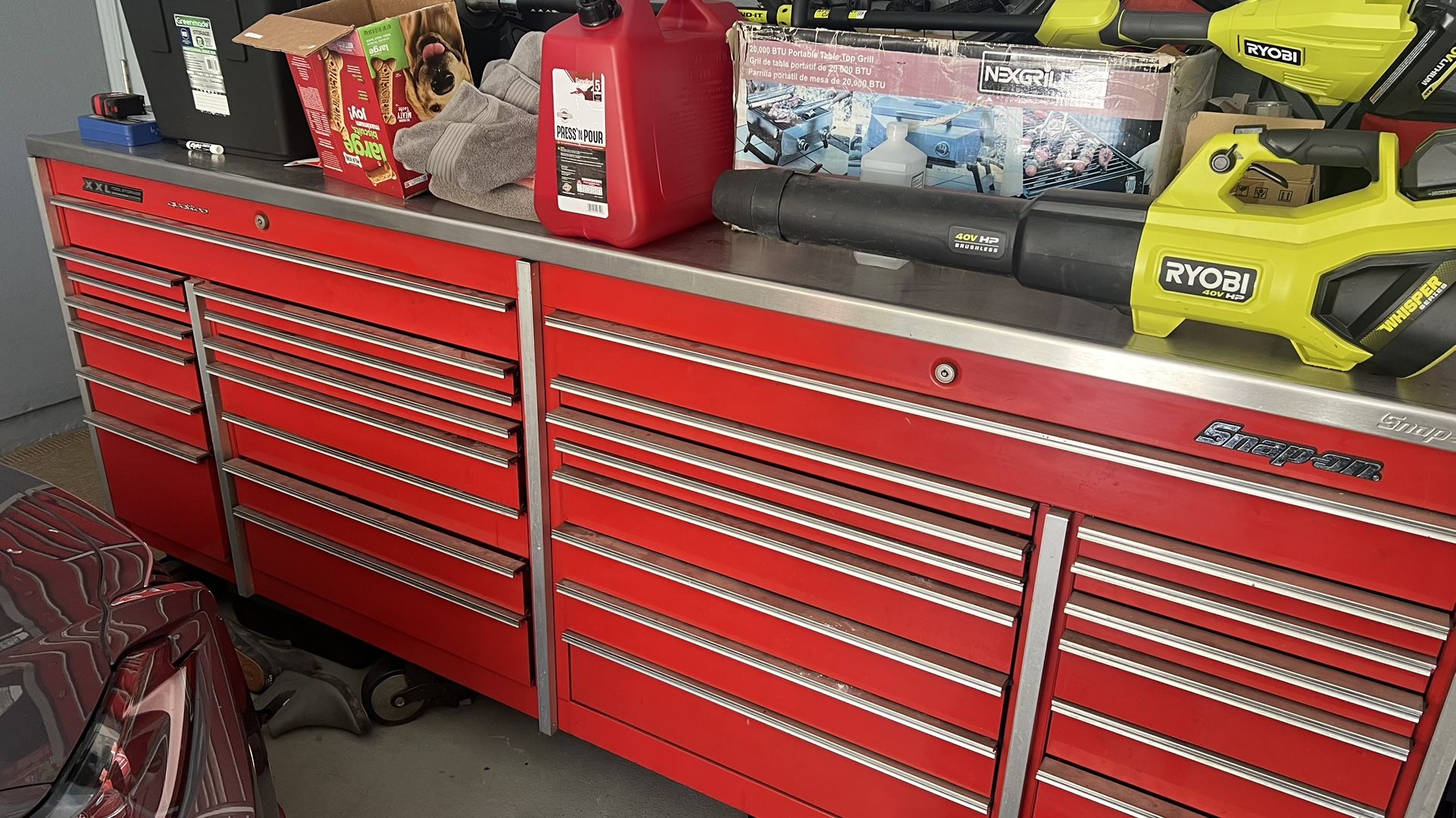 Snap On double toolbox