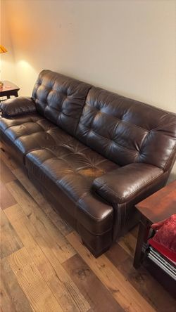 Leather Couch