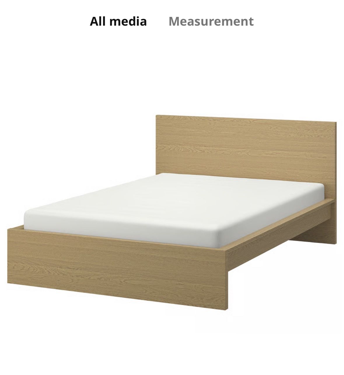 FREE - IKEA MALM QUEEN BED FRAME