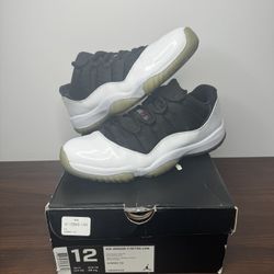 Jordan 11 Tuxedo Low $215