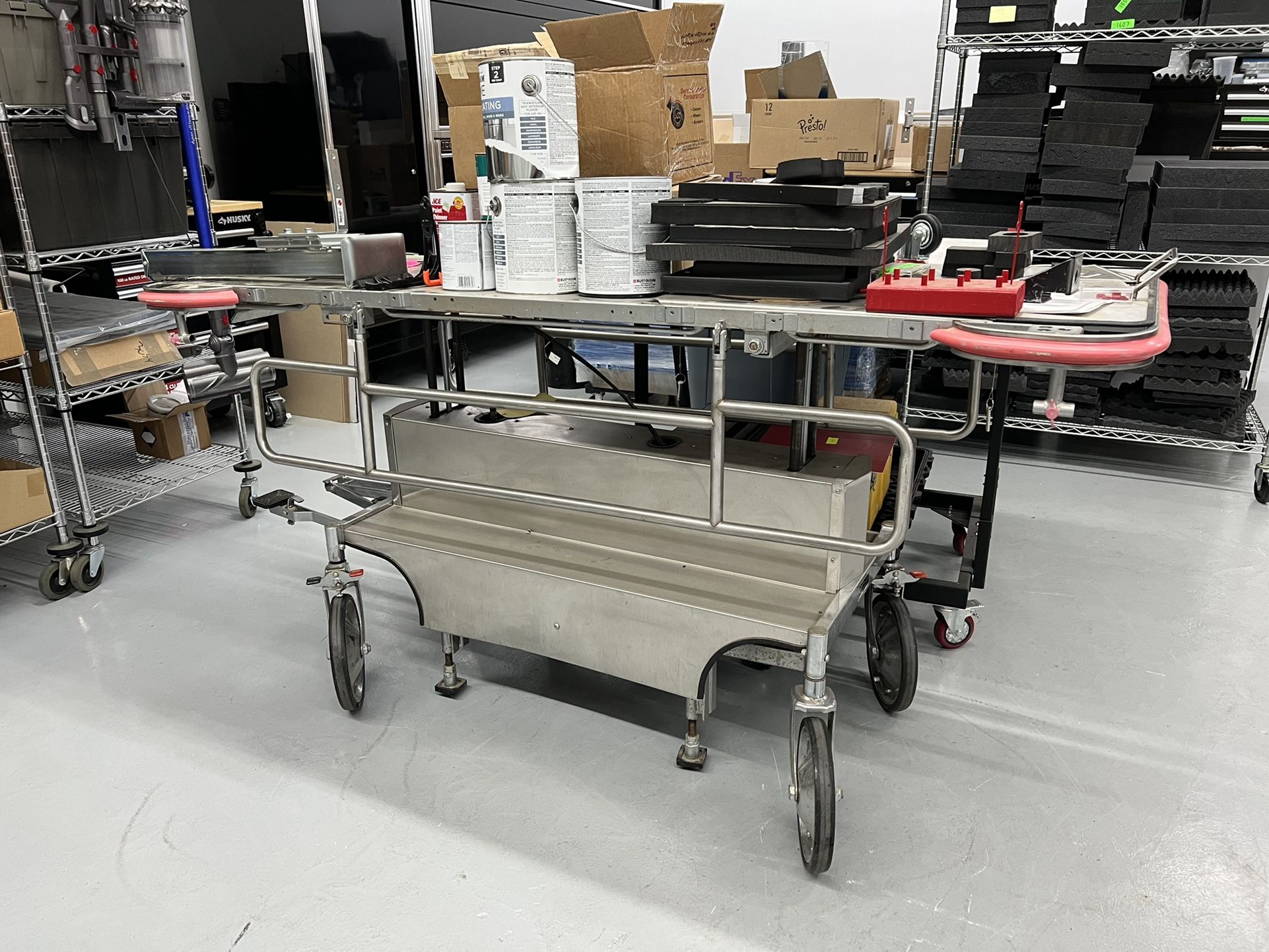 Stainless Steel Gurney