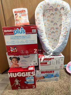 Diapers and wipes