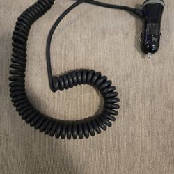 9v Car Charger w/ USB and Lightning Cable