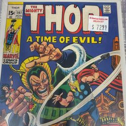 Thor 191 Comic Book