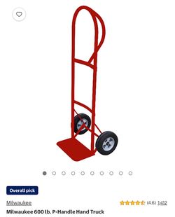Milwaukee pre owned Dolly 600lb handle hand truck