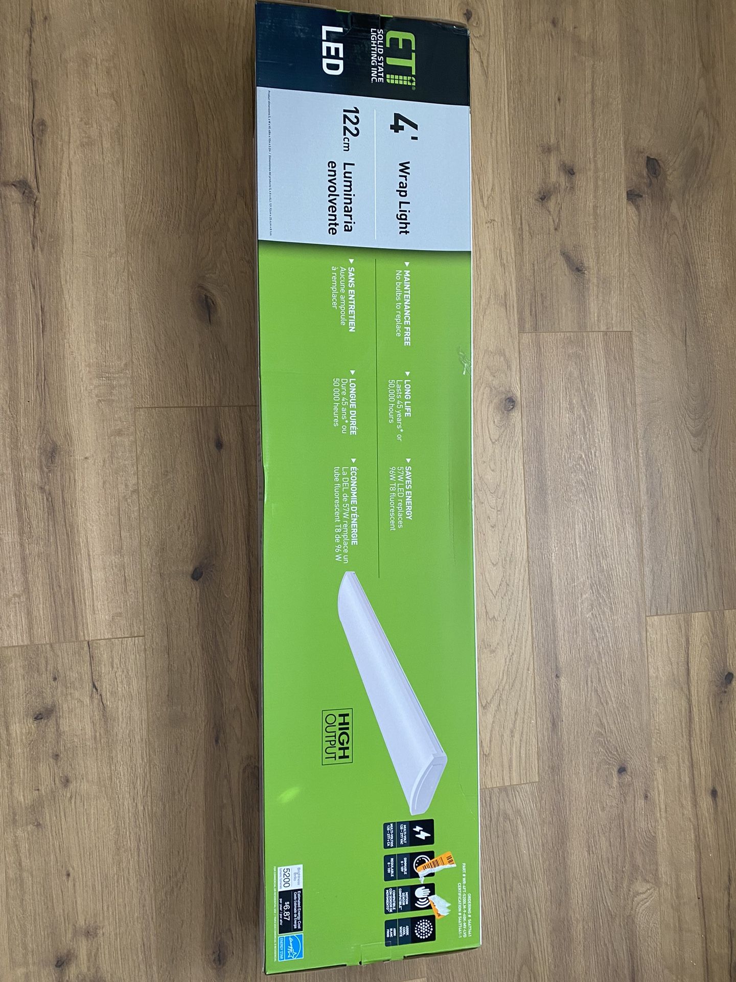 LED Light - 4 Feet. 57W.