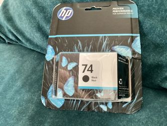 HP 74 BLACK CARTRIDGE & HP 75 TRICOLOR CARTRIDGE