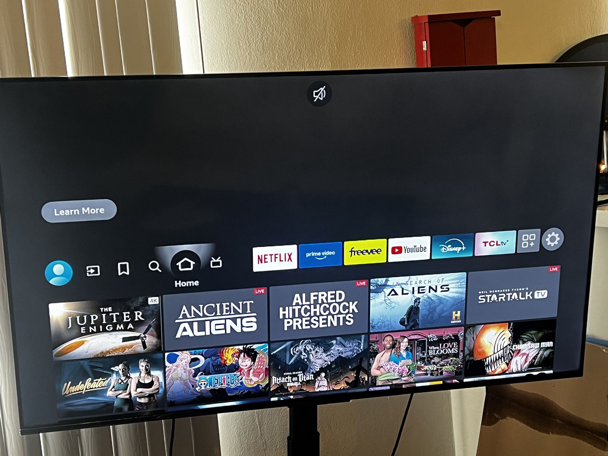 55” FIRE TV (great picture) Almost new!!!