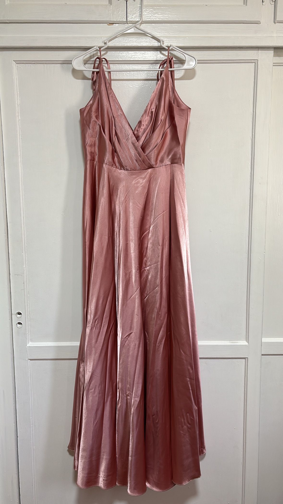 Pink Silky Dress