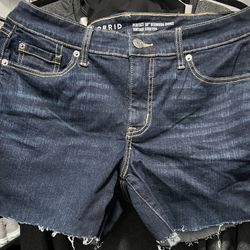 Women’s Plus Size Bermuda Jean  Shorts