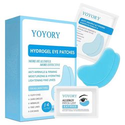 ✨ Parche de Ojos Hidratante 24K Oro 🌟 💧 Hidrata intensamente y suaviza la piel debajo de los ojos