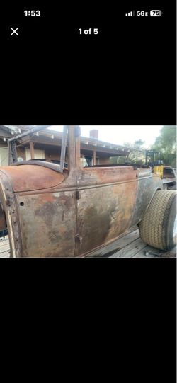 Ford model a 29 shell / cab steel roadster