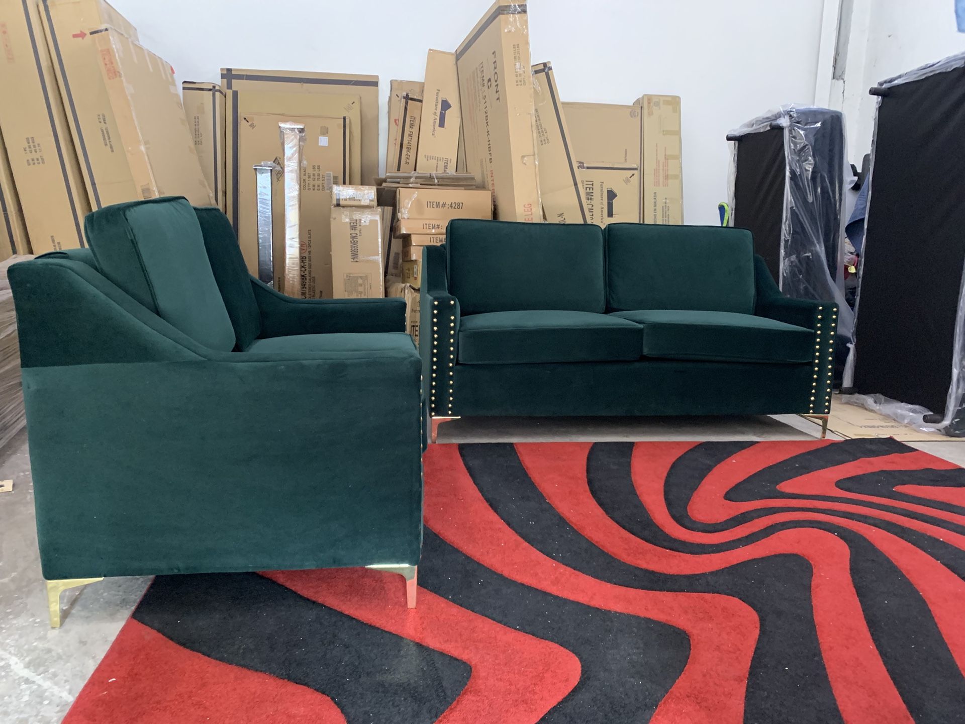 $999 Brand New Sofa And Loveseat Set Made In The USA ๐บ๐ธ