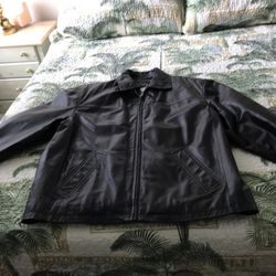 Men’s Leather Jackets Size Large