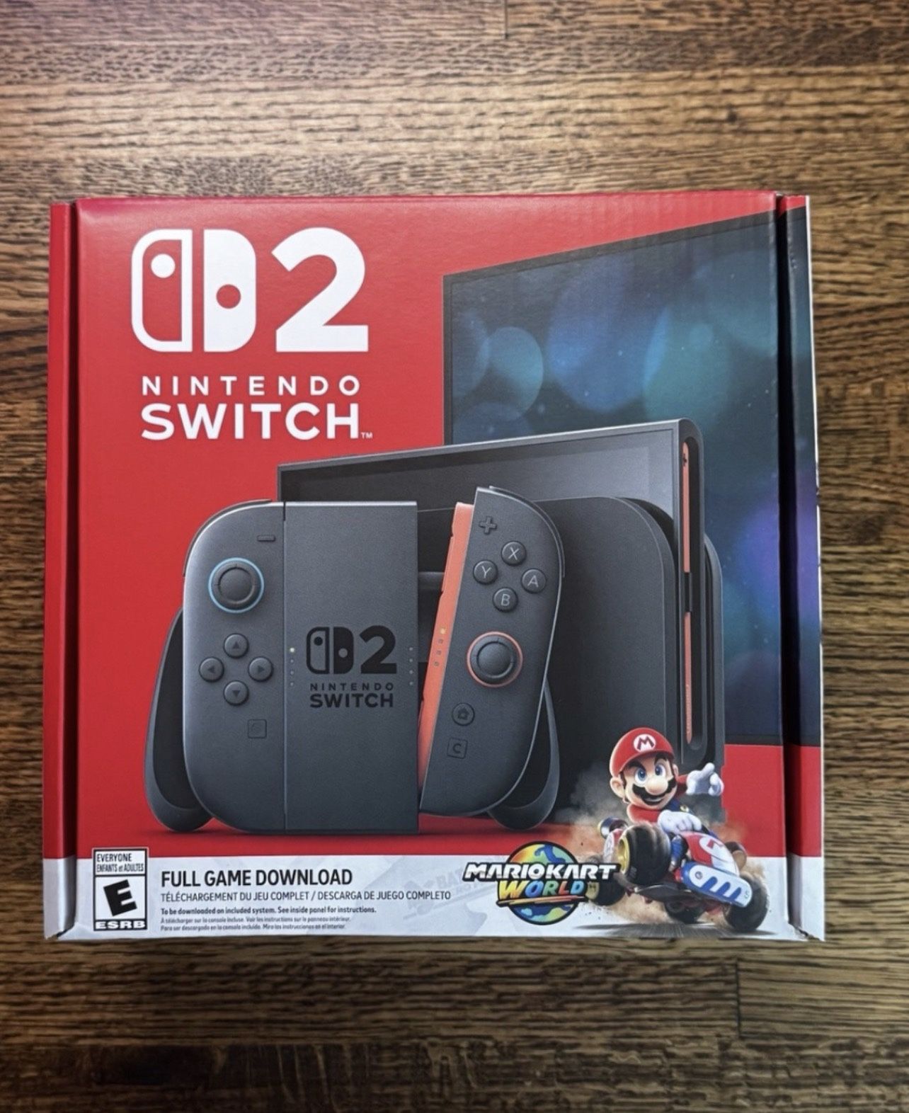 Nintendo Switch 2 Mario Kart Bundle Brand New In Box