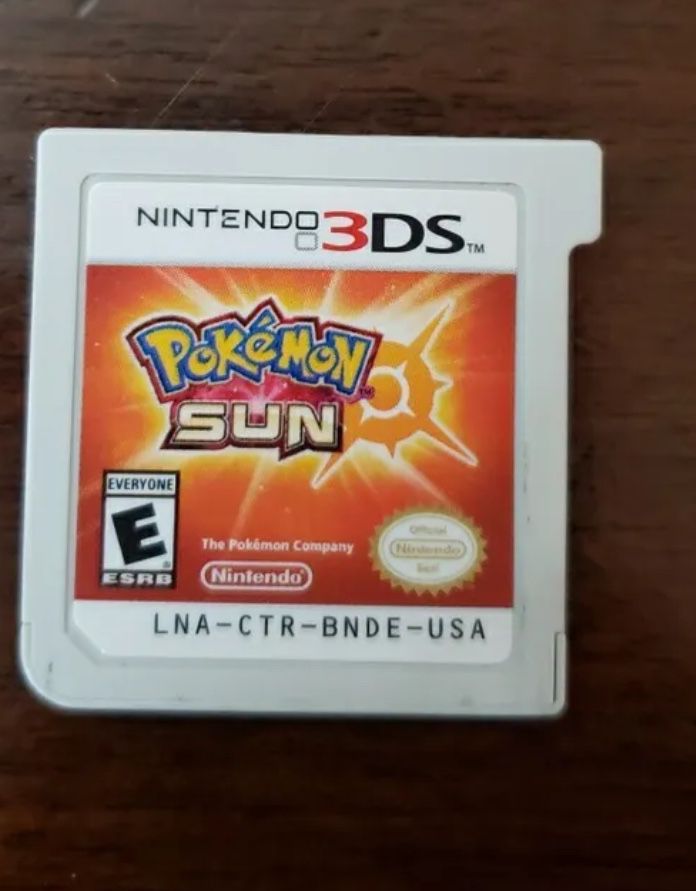 Pokemon Sun Nintendo 3ds 