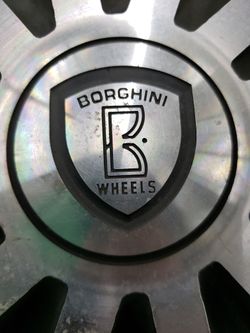 BORGHINI WHEELS CUP COVER