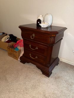 Sumter Cabinet Company Night stands (2) and king size headboard