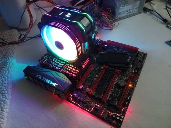 asus rampage v extreme mobo-i7 5930k-32gig ram-samsung 990 pro 1tb m.2