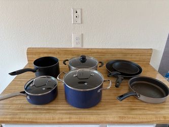 Cooking pots and pans