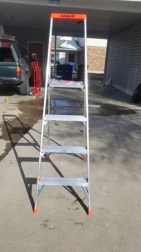 New little Giant ladder $75