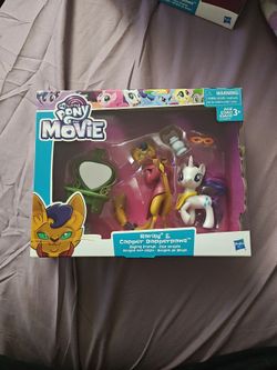 My Little Pony The Movie Rarity & Capper Dapperpaws Set