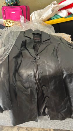 New leather jacket