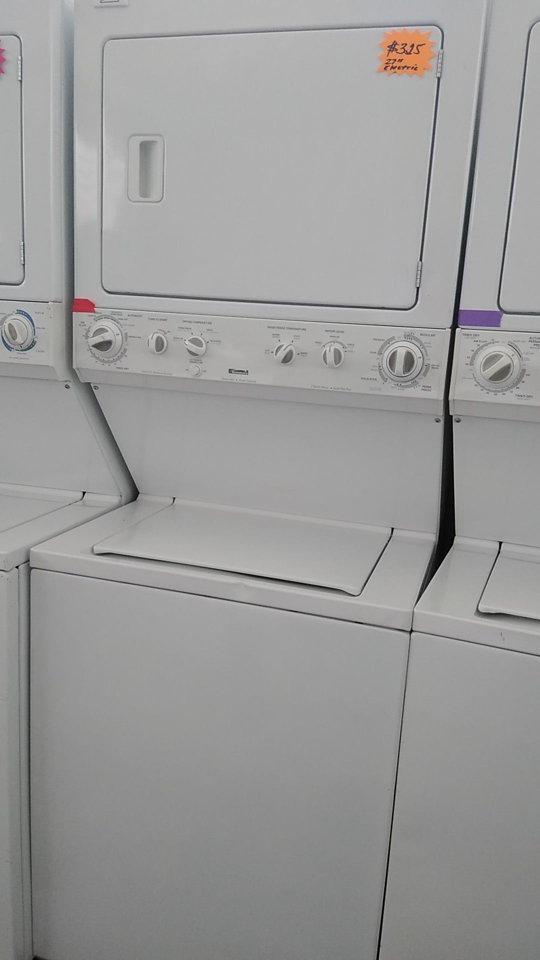 Kenmore washer and dryer