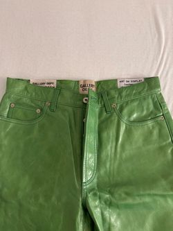 Gallery Dept Green Leather Pants