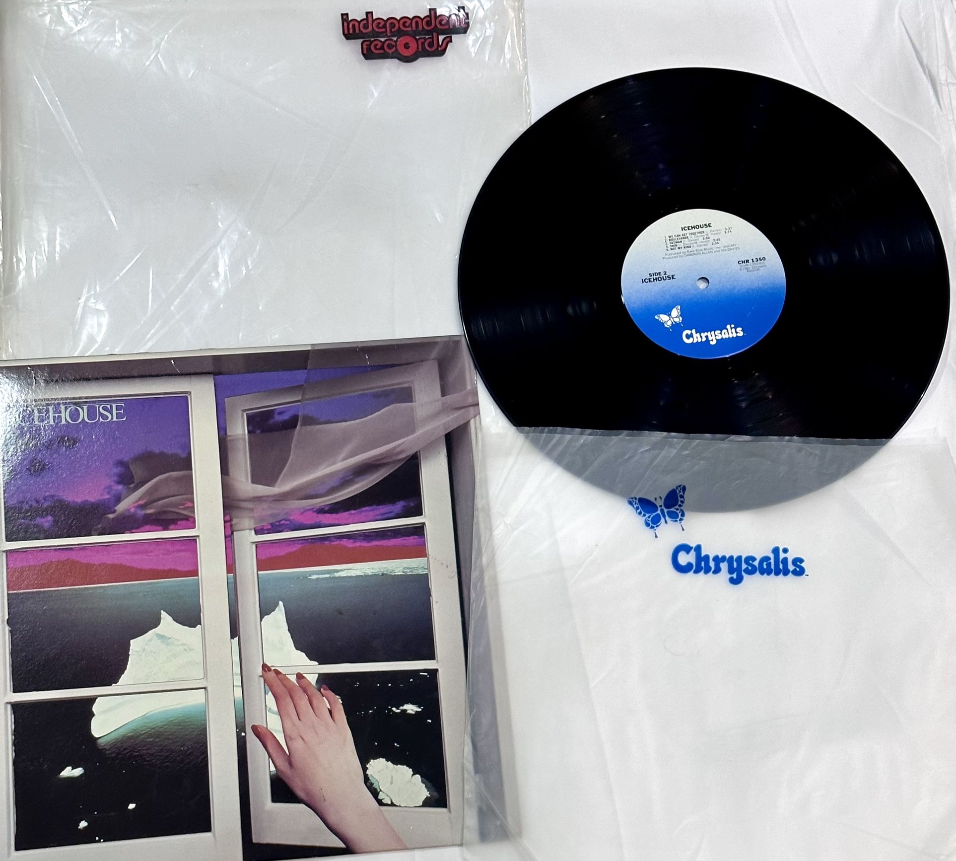 Icehouse Chrysalis Vinyl Vtg Vinyl Original 1981 S/T
