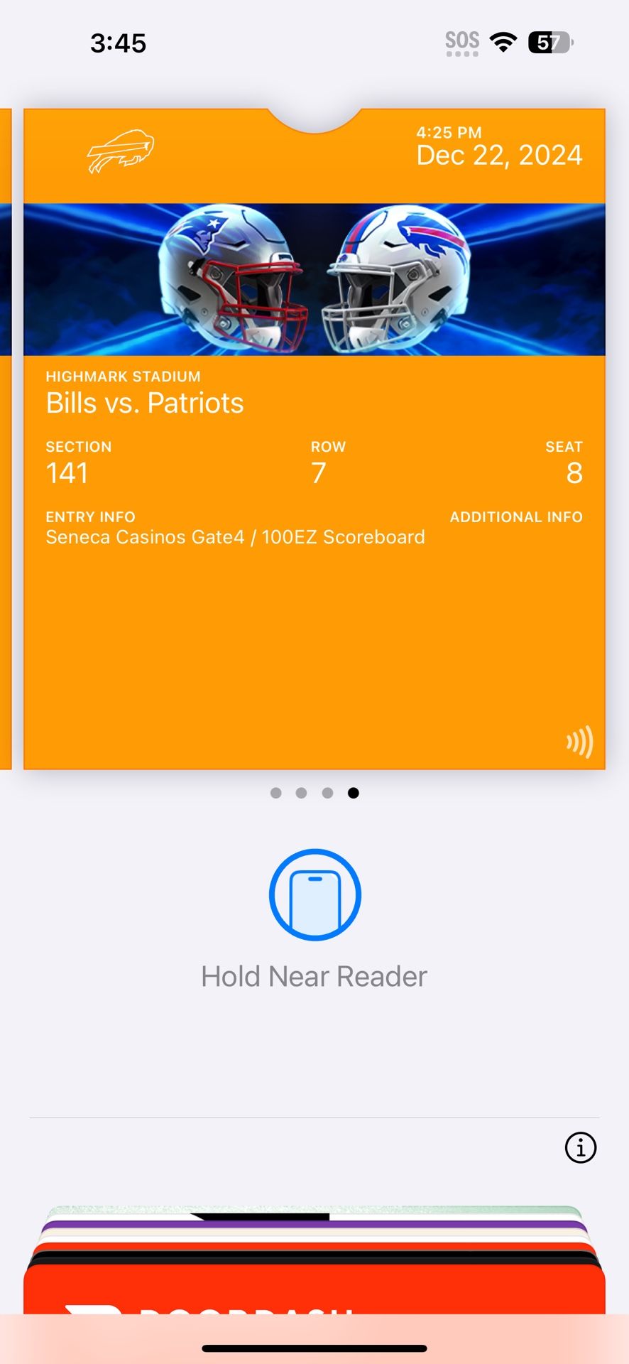 Bills Tickets