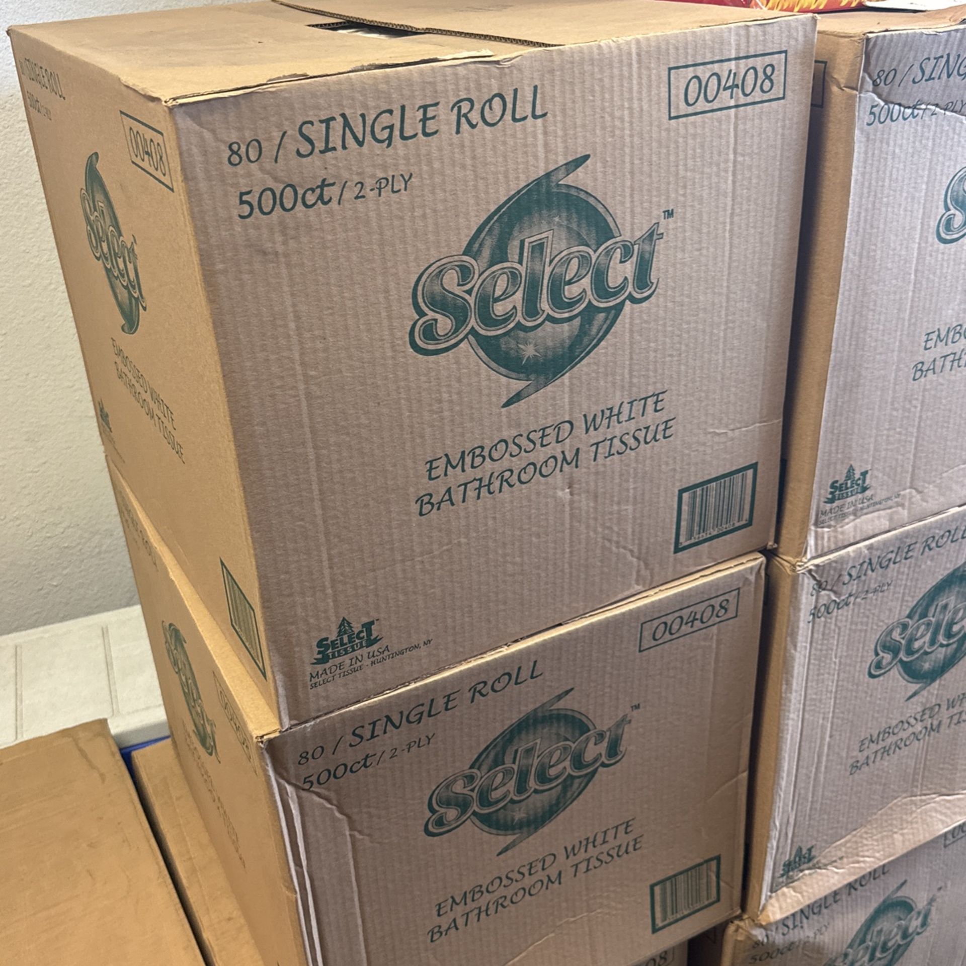 Bathroom Single Roll Box 80pcs