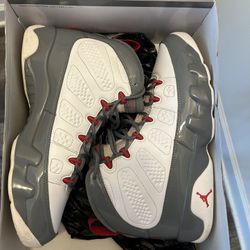 Jordan 9 Fire Red 