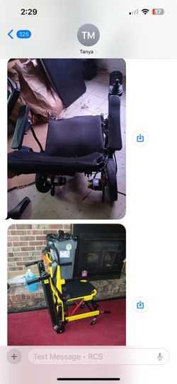 Motor wheelchair