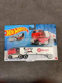 Hot wheels super rigs hw bullseye big red
