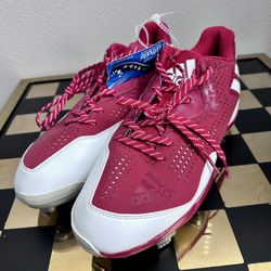ADIDAS POWERALLEY 4 BASEBALL CLEATS Q16486 Men’s Size 11.5