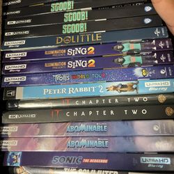 4k Blueray Movies