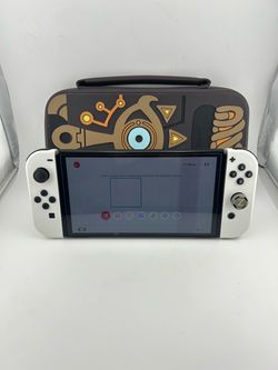 Nintendo - Switch OLED Handheld Console - 64GB Model: HEG-001 with White Joycons