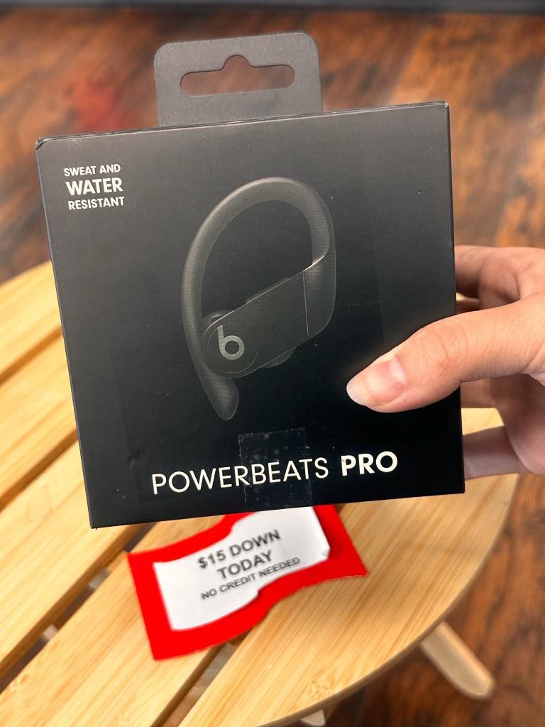 Powerbeats Pro Headphones New - PAYMENTS AVAILABLE With $1 DOWN - NO CREDIT NEEDED