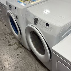 GE Front Load Washer And Gas Dryer