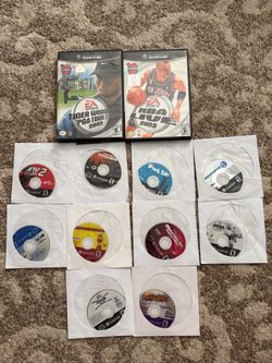 Nintendo gamecube games 5 each