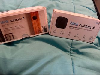 2 Blink outdoor 4 smart cameras