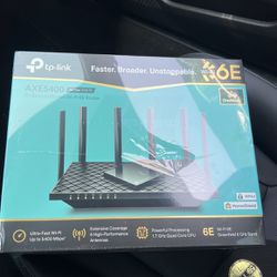 TP LINK AX5400 6 ROUTER WIFI
